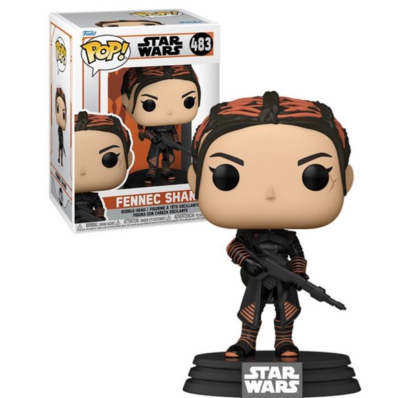 Funko Fennec Shand Vinyl Bobblehead Funko Pop! Star Wars: The Mandalorian 483 - Picture 2 of 3
